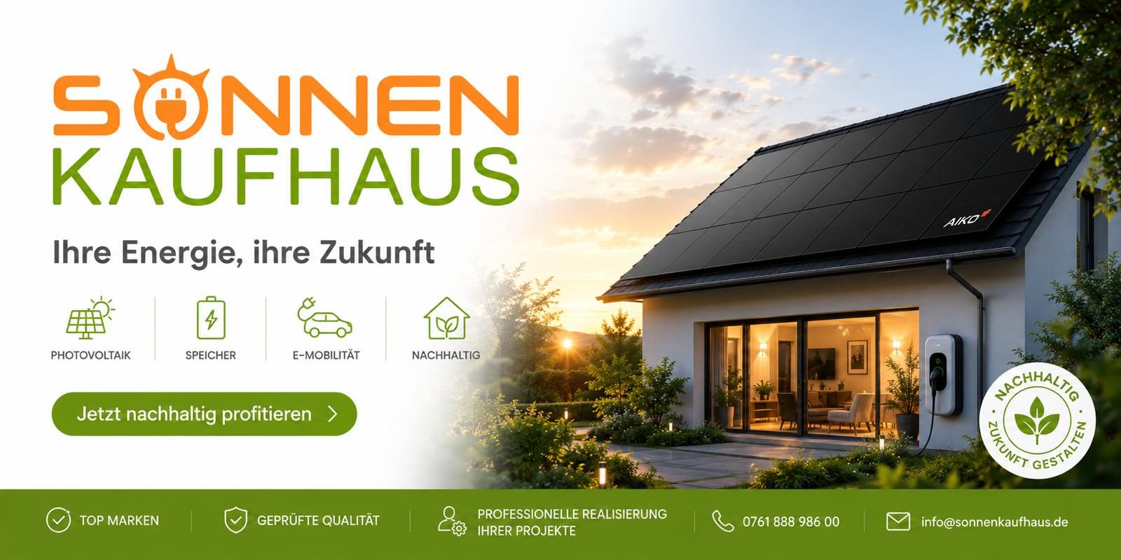 Solar und Photovoltaik fuer Baden