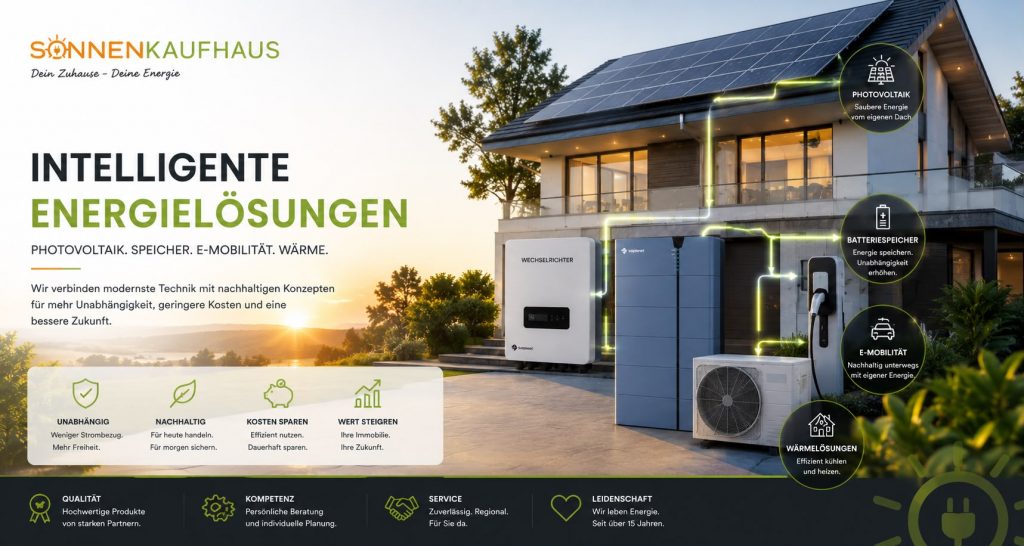 Sonnenkaufhaus Energielösungen für Ihre Immobilie Photovoltaik für Baden